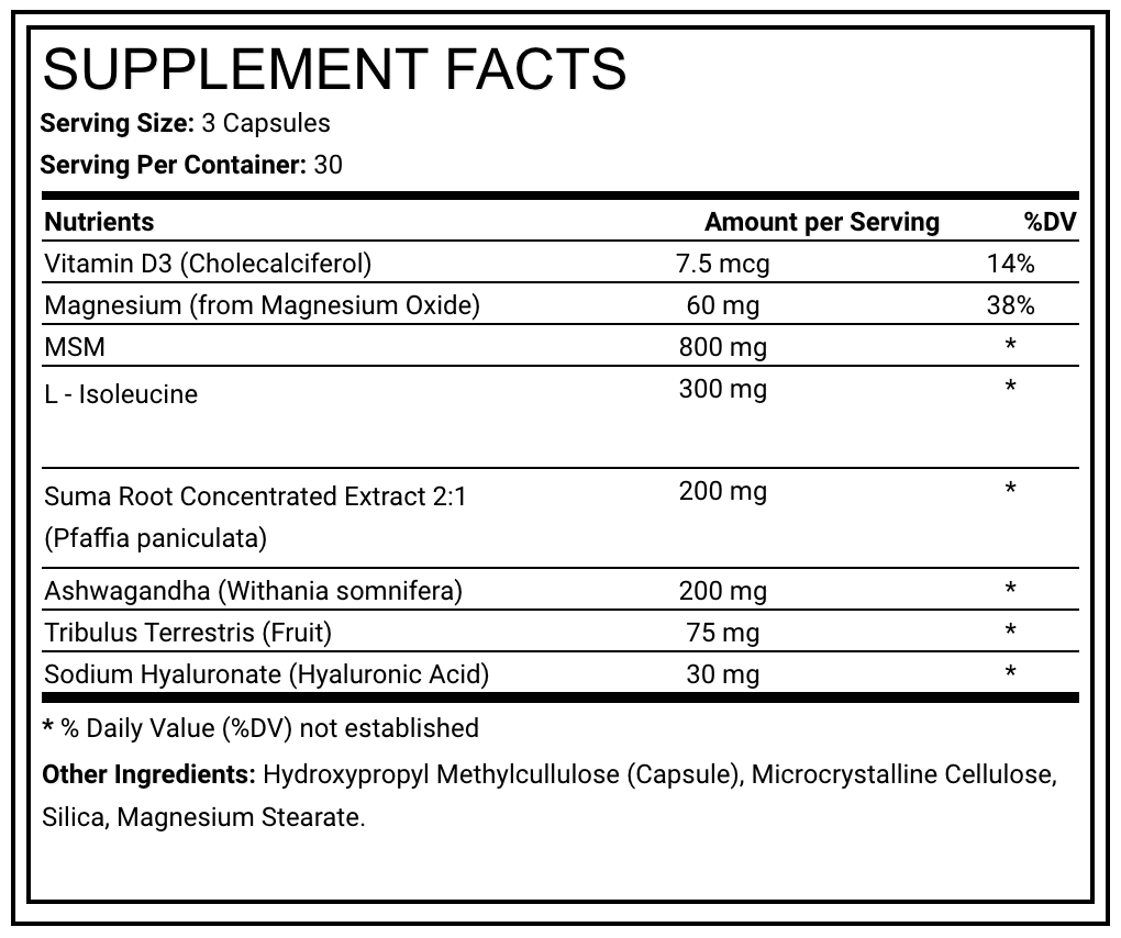 BUSTOX Magnesium Bisglycinate 200 mg